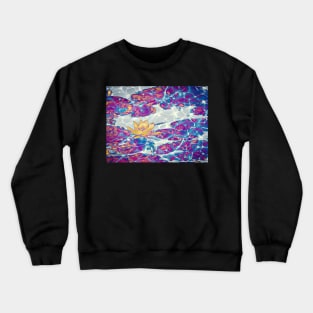 Why Not Blue And Purple Lily Pads? Crewneck Sweatshirt